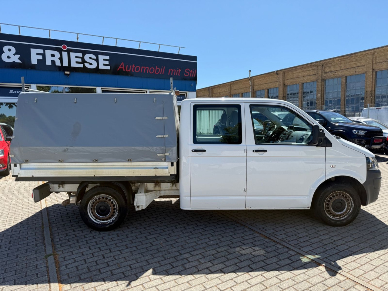 Volkswagen T5 Transporter Pritsche DoKA 4Motion 4x4 Klima - Curtain side van, Combi van: picture 2 Volkswagen T5 Transporter Pritsche DoKA 4Motion 4x4 Klima - Curtain side van, Combi van: picture 2