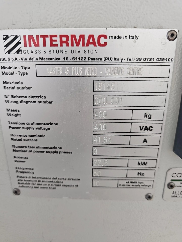 1 Stk. CNC Bearbeitungszentrum (Intermac) - Machine tool: picture 5 1 Stk. CNC Bearbeitungszentrum (Intermac) - Machine tool: picture 5