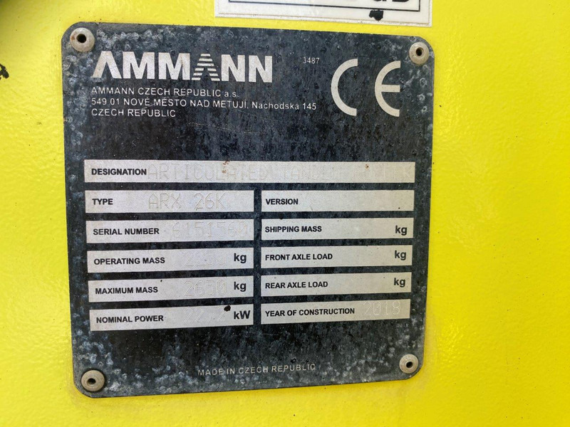 Ammann ARX26K NVT - Roller: picture 5 Ammann ARX26K NVT - Roller: picture 5