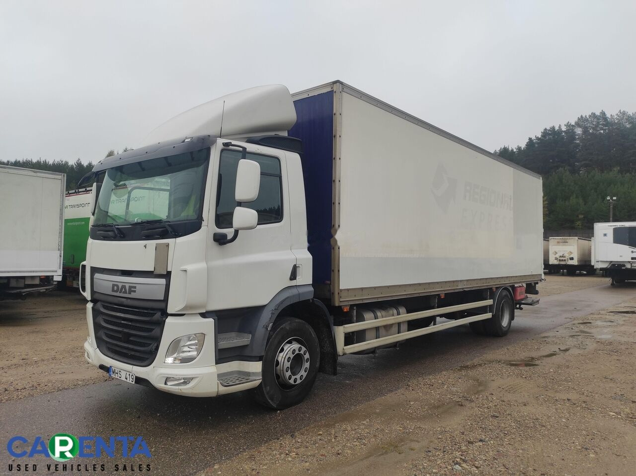 Isothermal truck DAF CF 310 FA: picture 1
