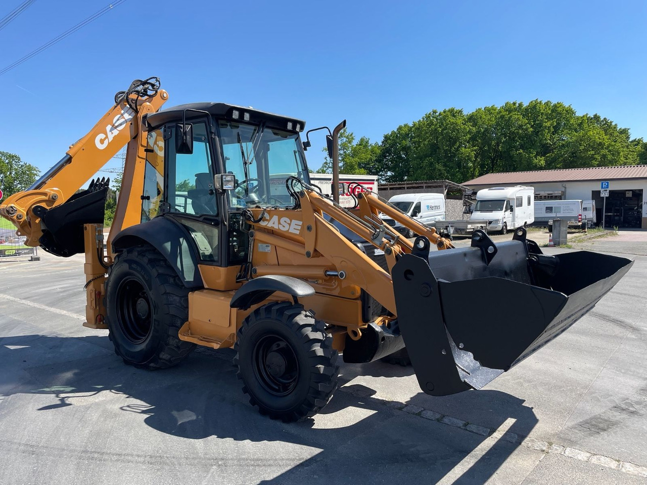 Case 580ST Baggerlader/7597h/72kW/4x4/AC - Backhoe loader: picture 1 Case 580ST Baggerlader/7597h/72kW/4x4/AC - Backhoe loader: picture 1