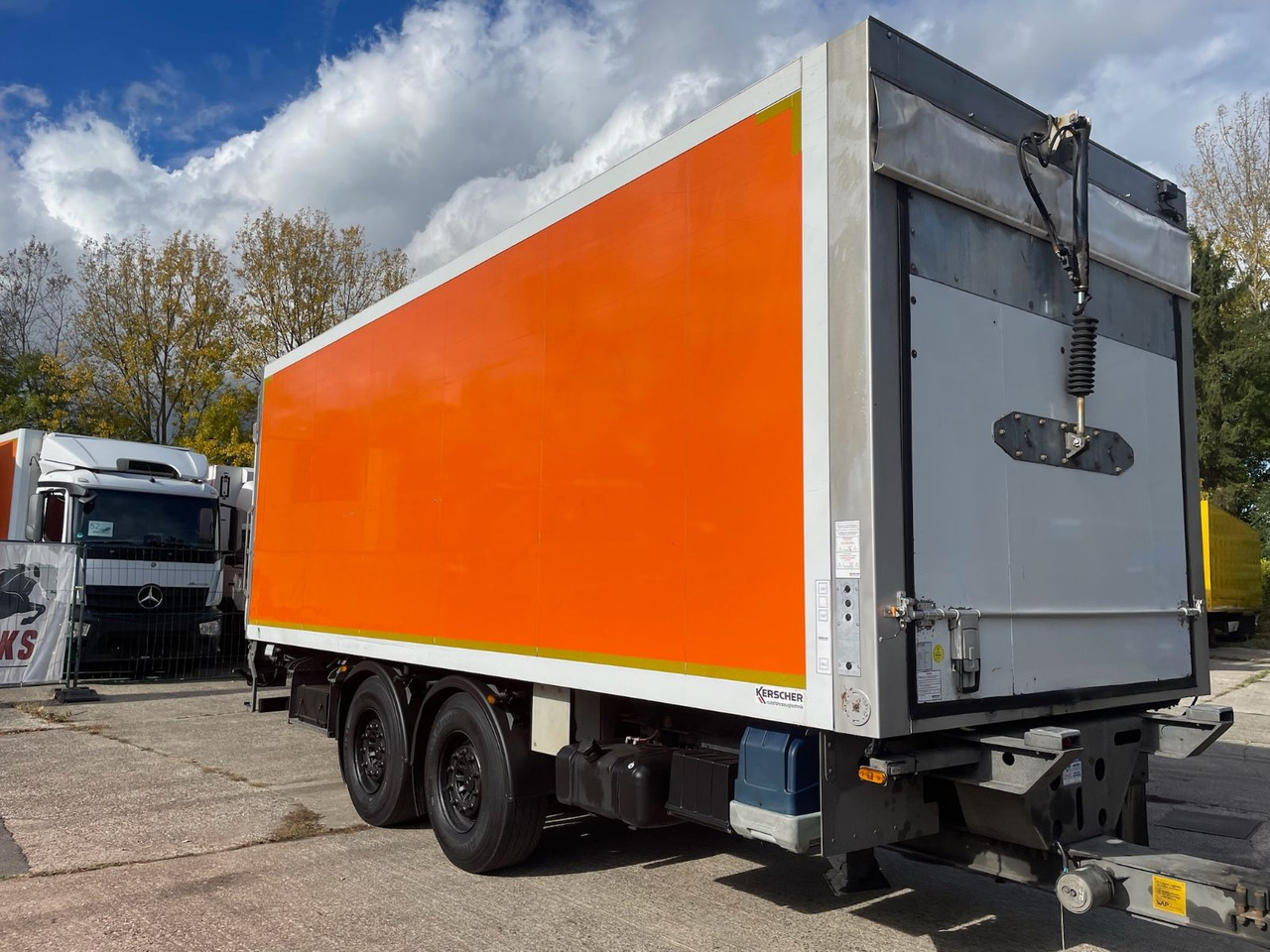 KERSCHER ZAA18 Kühlkoffer/CARRIER/SUPRA900U/LBW - Refrigerator trailer: picture 1 KERSCHER ZAA18 Kühlkoffer/CARRIER/SUPRA900U/LBW - Refrigerator trailer: picture 1