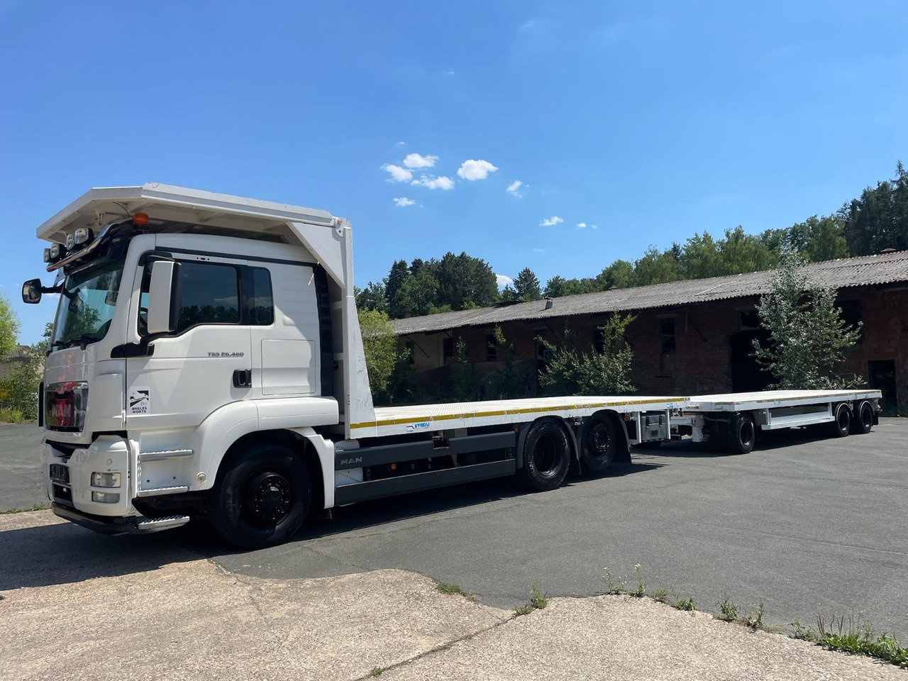 MAN TGS 26.480 6x4H-2 BL Platform /VEREM/RPE25T - Autotransporter truck: picture 3 MAN TGS 26.480 6x4H-2 BL Platform /VEREM/RPE25T - Autotransporter truck: picture 3