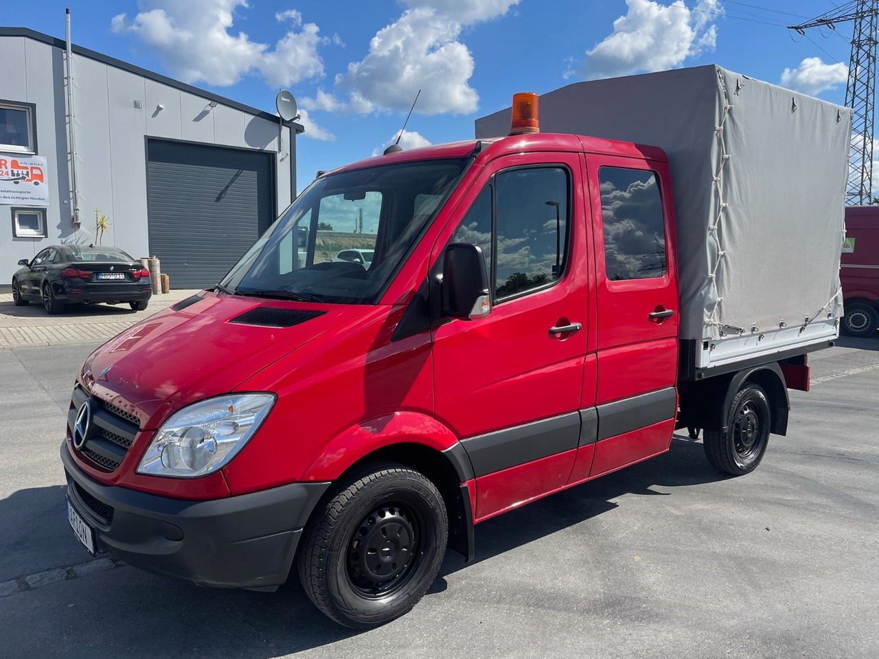 Mercedes-Benz Sprinter II 213 CDI Pritsche/DOKA/EU4/TÜV-05/27 - Curtain side van, Combi van: picture 3 Mercedes-Benz Sprinter II 213 CDI Pritsche/DOKA/EU4/TÜV-05/27 - Curtain side van, Combi van: picture 3