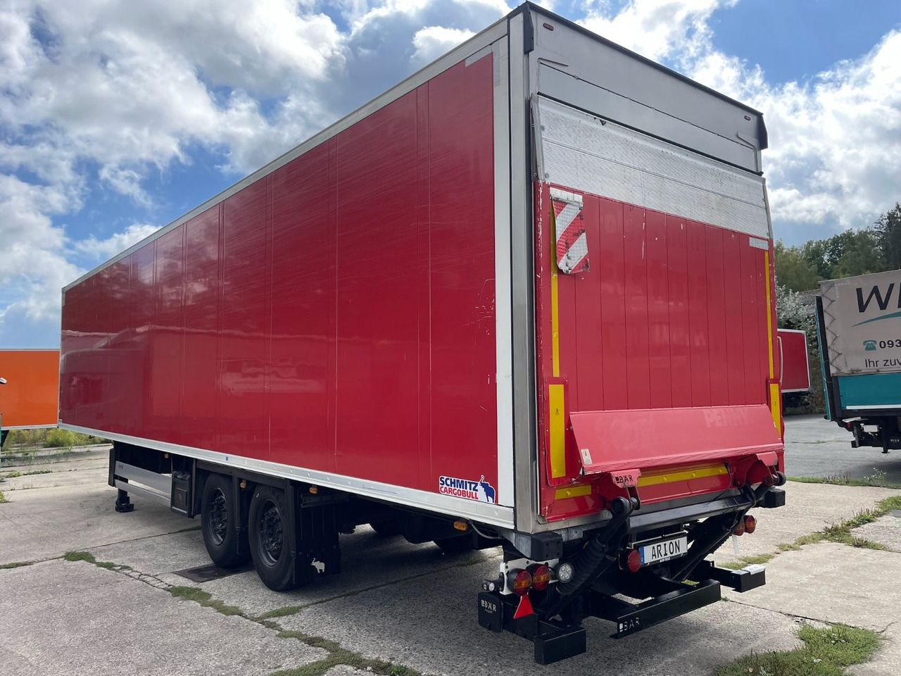 Schmitz Cargobull SCB*S2 CARRIER/VECTOR-1550/LBW/BÄR/3059h/13,4m - Refrigerator semi-trailer: picture 4 Schmitz Cargobull SCB*S2 CARRIER/VECTOR-1550/LBW/BÄR/3059h/13,4m - Refrigerator semi-trailer: picture 4