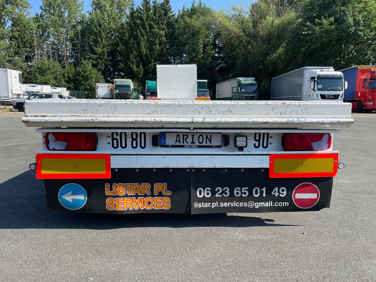 Verem RPE 25T Abschlepp-Anhänger/7,8m/19300kg - Dropside/ Flatbed trailer: picture 5 Verem RPE 25T Abschlepp-Anhänger/7,8m/19300kg - Dropside/ Flatbed trailer: picture 5