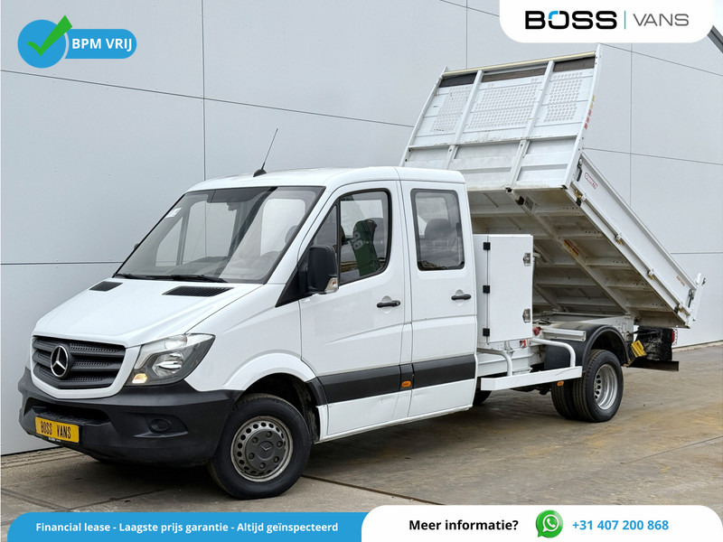 Mercedes-Benz Sprinter 514 2.2 CDI Kipper Dubbellucht Dubbele Cabine Climate Control Cruise Control Trekhaak 3.5t Tipper Benne DOKA - Tipper van: picture 1 Mercedes-Benz Sprinter 514 2.2 CDI Kipper Dubbellucht Dubbele Cabine Climate Control Cruise Control Trekhaak 3.5t Tipper Benne DOKA - Tipper van: picture 1