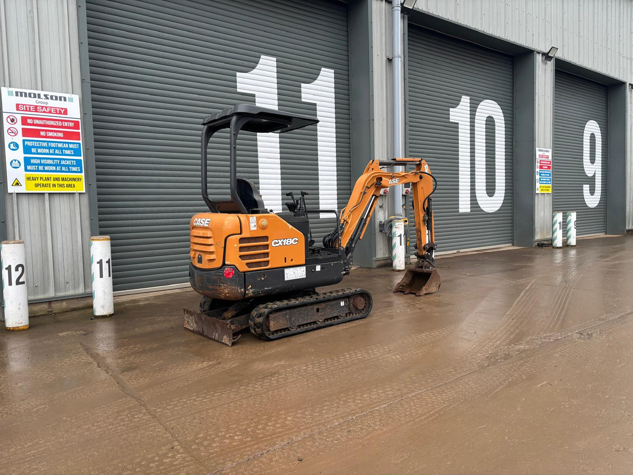 Case CX18C - Mini excavator: picture 5 Case CX18C - Mini excavator: picture 5