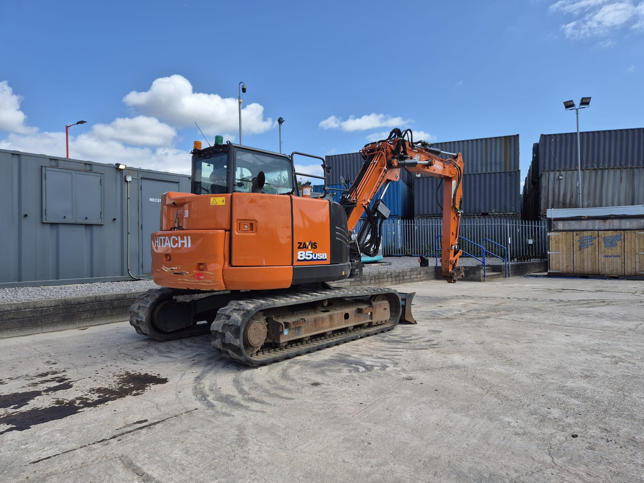 Hitachi ZX85USBR-6 2PB - Mini excavator: picture 5 Hitachi ZX85USBR-6 2PB - Mini excavator: picture 5