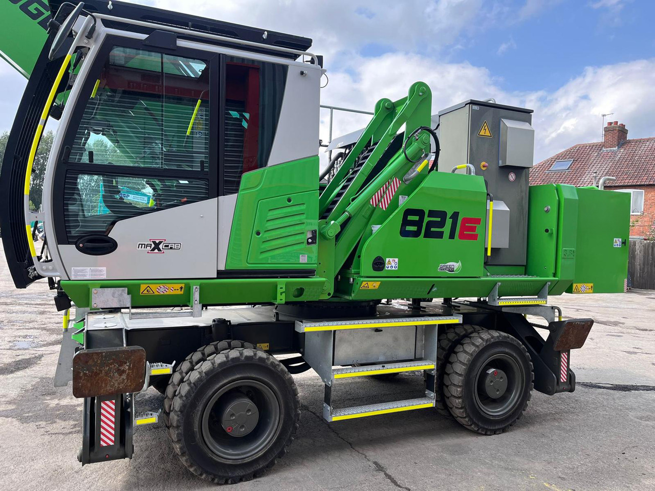 Sennebogen 821 Electric - Waste/ Industry handler: picture 2 Sennebogen 821 Electric - Waste/ Industry handler: picture 2