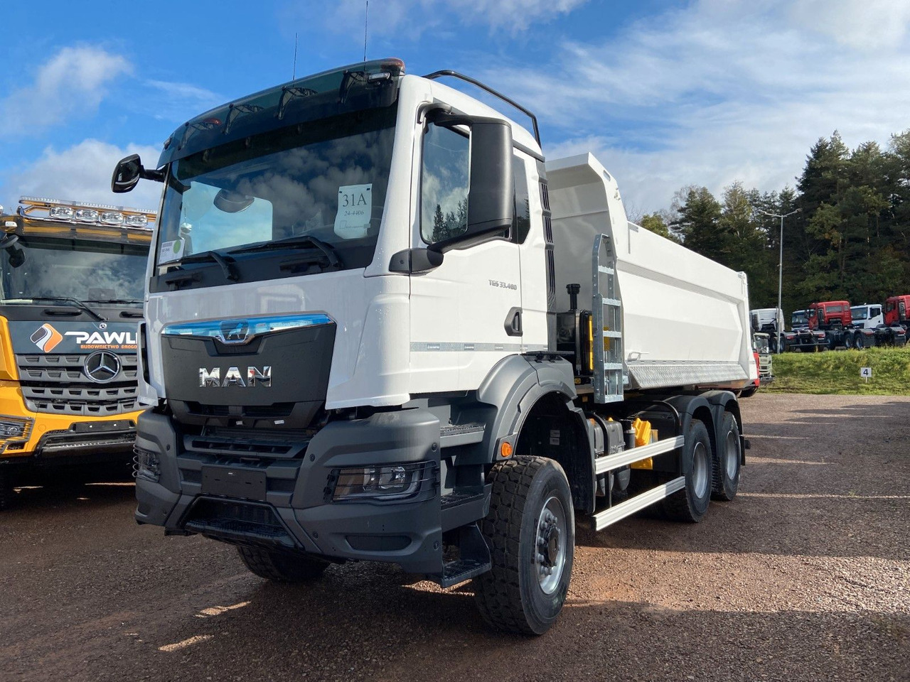 MAN TGS 33.480 6X6 FML KIPPER HARDOX - Tipper: picture 2 MAN TGS 33.480 6X6 FML KIPPER HARDOX - Tipper: picture 2