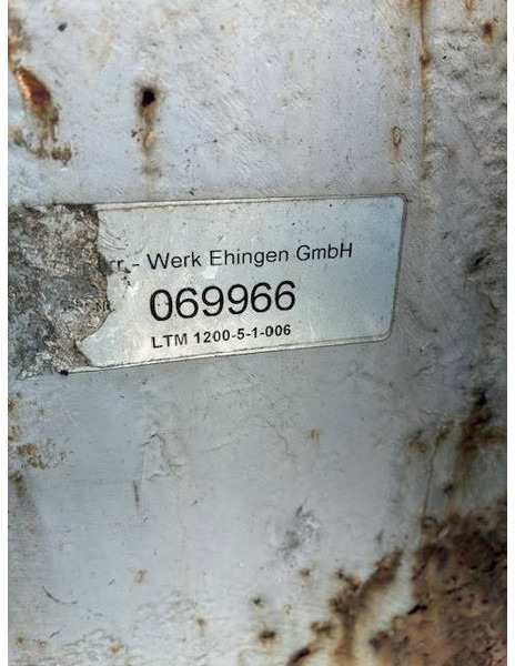 Liebherr Ballastplatten / Counterweight plates LTM 1200-5.1 - Loader crane for Construction machinery: picture 3 Liebherr Ballastplatten / Counterweight plates LTM 1200-5.1 - Loader crane for Construction machinery: picture 3