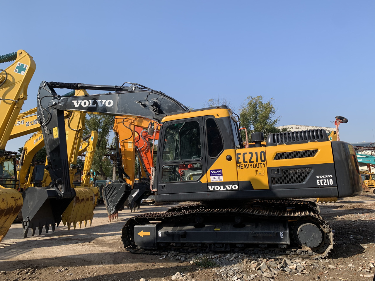 Volvo EC210D - Wheel excavator: picture 1 Volvo EC210D - Wheel excavator: picture 1