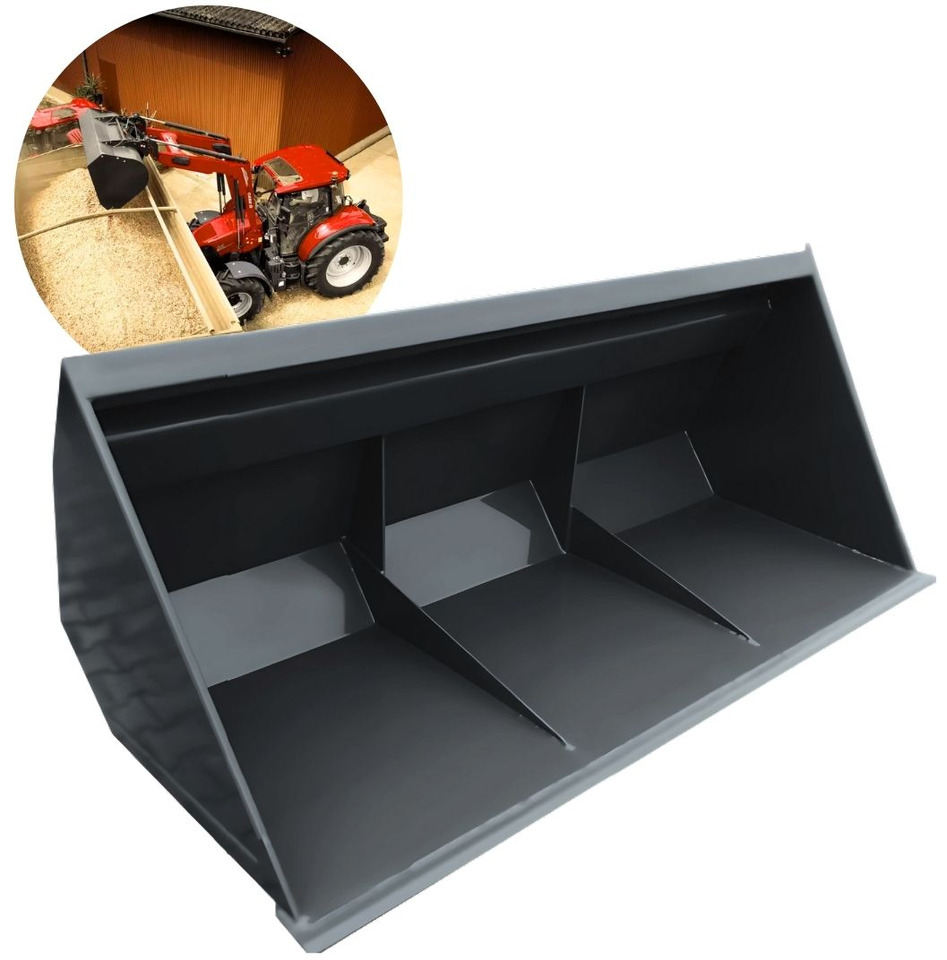 Metal-Technik Łyżka FM do ładowacza czołowego 1200 - Loader bucket: picture 1 Metal-Technik Łyżka FM do ładowacza czołowego 1200 - Loader bucket: picture 1