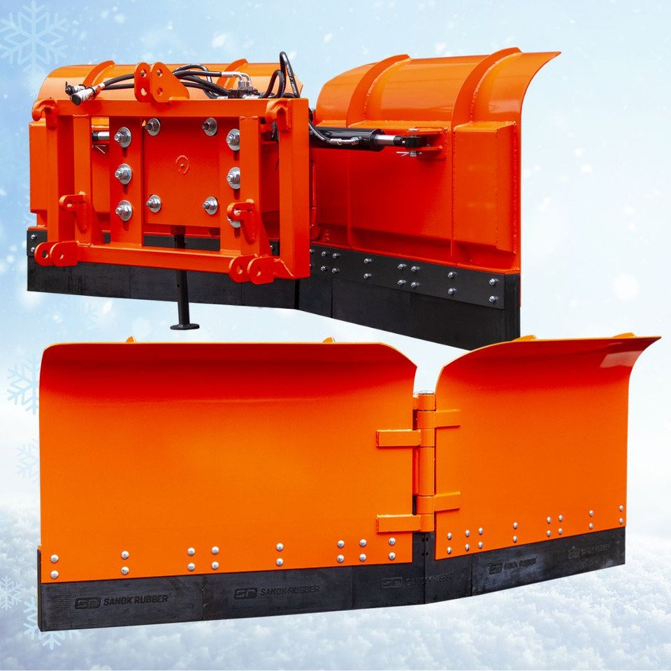 Metal-Technik Pług składany Standard – TUZ kat. II + Euro 3000 - Snow plough: picture 1 Metal-Technik Pług składany Standard – TUZ kat. II + Euro 3000 - Snow plough: picture 1