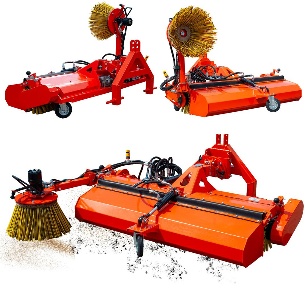 Metal-Technik Zamiatarka komunalna MTS z WOM przedni TUZ 160 - Broom for Agricultural machinery: picture 1 Metal-Technik Zamiatarka komunalna MTS z WOM przedni TUZ 160 - Broom for Agricultural machinery: picture 1