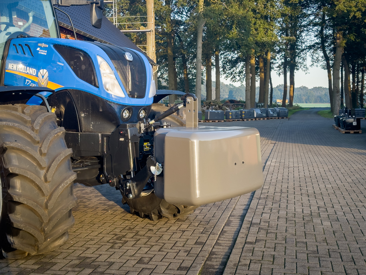 Obciążnik betonowy TW ECO 450-1050kg 1200 - Counterweight for Agricultural machinery: picture 3 Obciążnik betonowy TW ECO 450-1050kg 1200 - Counterweight for Agricultural machinery: picture 3
