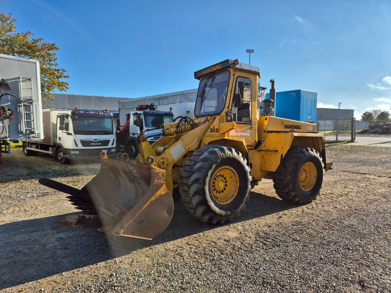 Hanomag 33 D //forks / Bucket// - Wheel loader: picture 1 Hanomag 33 D //forks / Bucket// - Wheel loader: picture 1