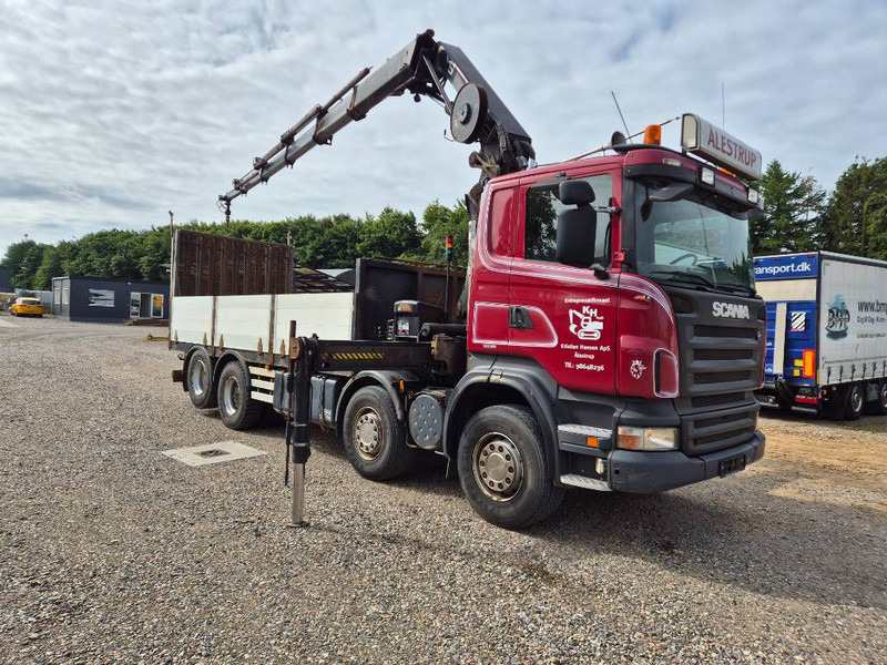 Scania R480 8x2/4 // Hiab 244 EP-5 // Hyd - ramp - Crane truck: picture 1 Scania R480 8x2/4 // Hiab 244 EP-5 // Hyd - ramp - Crane truck: picture 1