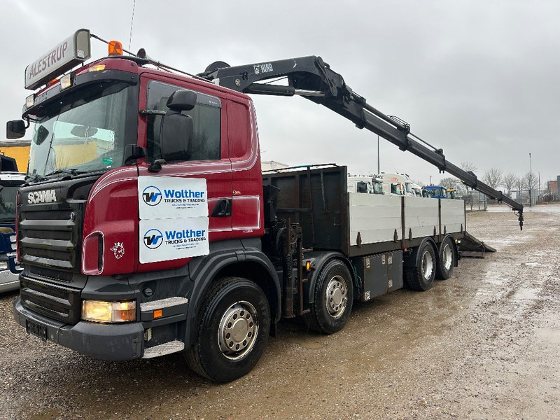 Scania R480 8x2 // Hiab Hi-Duo 244 // Hydraulic ramp - Crane truck: picture 1 Scania R480 8x2 // Hiab Hi-Duo 244 // Hydraulic ramp - Crane truck: picture 1