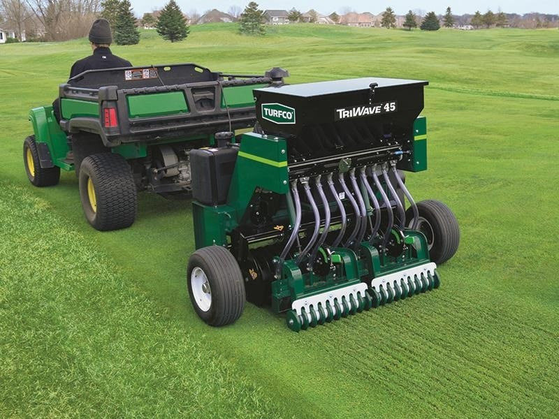 Turfco Triwave45 overseeder - Sowing equipment: picture 1 Turfco Triwave45 overseeder - Sowing equipment: picture 1