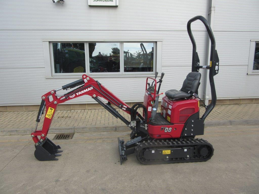 Yanmar SV08 - Excavator: picture 2 Yanmar SV08 - Excavator: picture 2