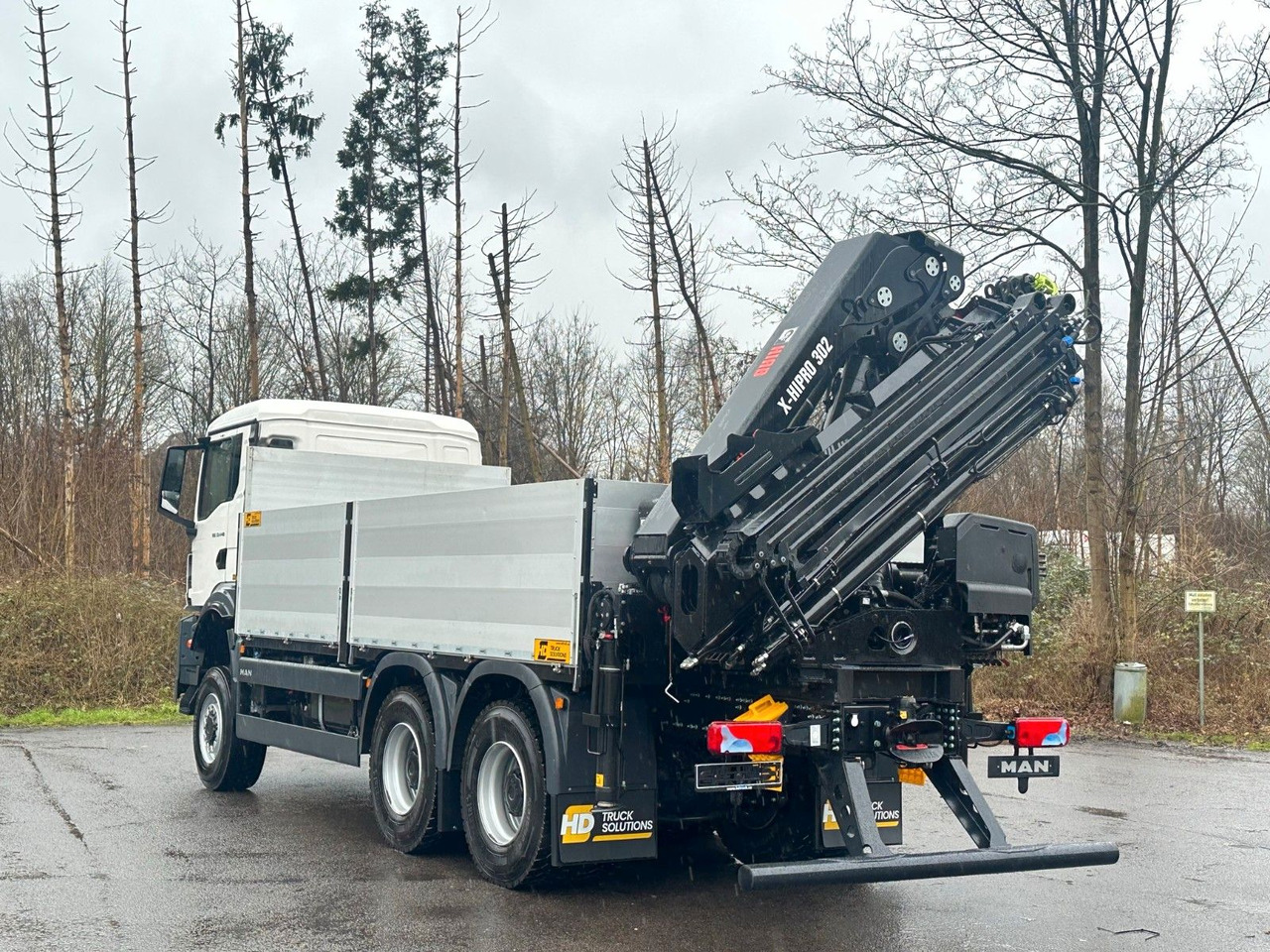 MAN TGS 33.440 6x6 Kran HIAB X-HiPro 302 E 6 - Dropside/ Flatbed truck, Crane truck: picture 5 MAN TGS 33.440 6x6 Kran HIAB X-HiPro 302 E 6 - Dropside/ Flatbed truck, Crane truck: picture 5