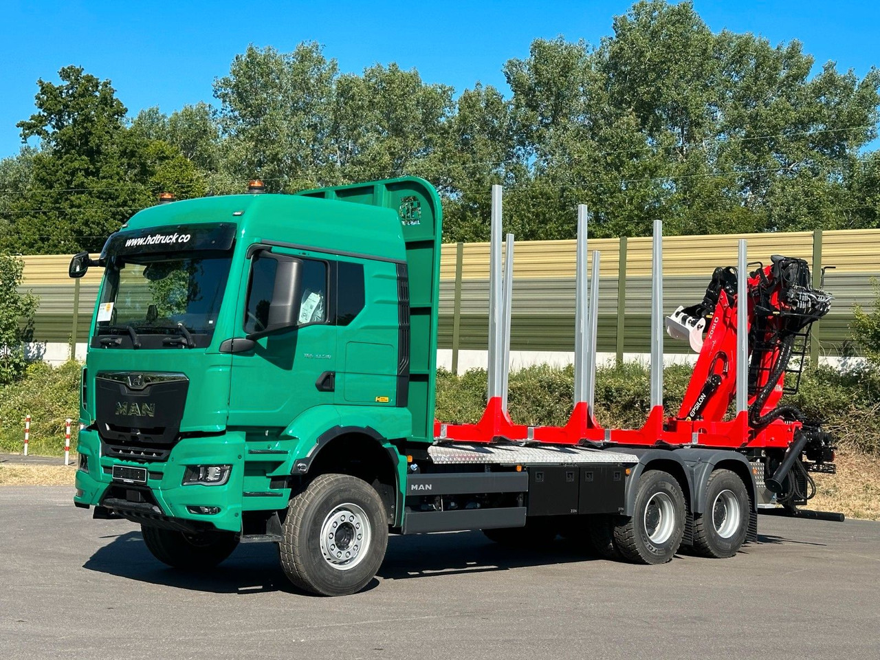 MAN TGS 33.510 6X4 BB Euro6e EPSILON 150Z - Timber truck, Crane truck: picture 2 MAN TGS 33.510 6X4 BB Euro6e EPSILON 150Z - Timber truck, Crane truck: picture 2