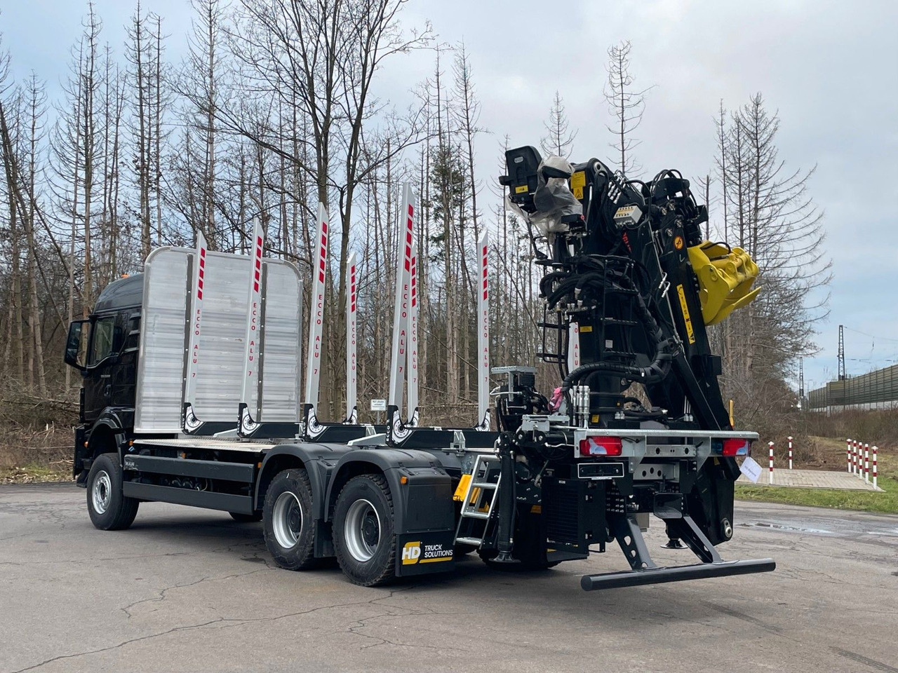 MAN TGS 33.510 6X4 BB Euro6e LogLift 165Z - Timber truck, Crane truck: picture 4 MAN TGS 33.510 6X4 BB Euro6e LogLift 165Z - Timber truck, Crane truck: picture 4