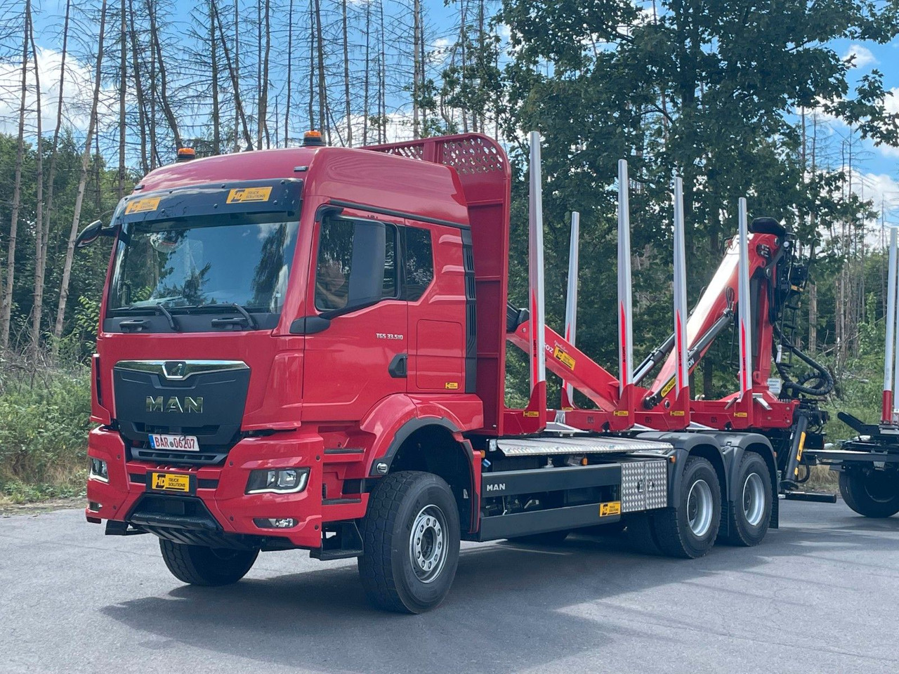 MAN TGS 33.510 6X4 BL Euro6e EPSILON 170Z - Timber truck, Crane truck: picture 2 MAN TGS 33.510 6X4 BL Euro6e EPSILON 170Z - Timber truck, Crane truck: picture 2