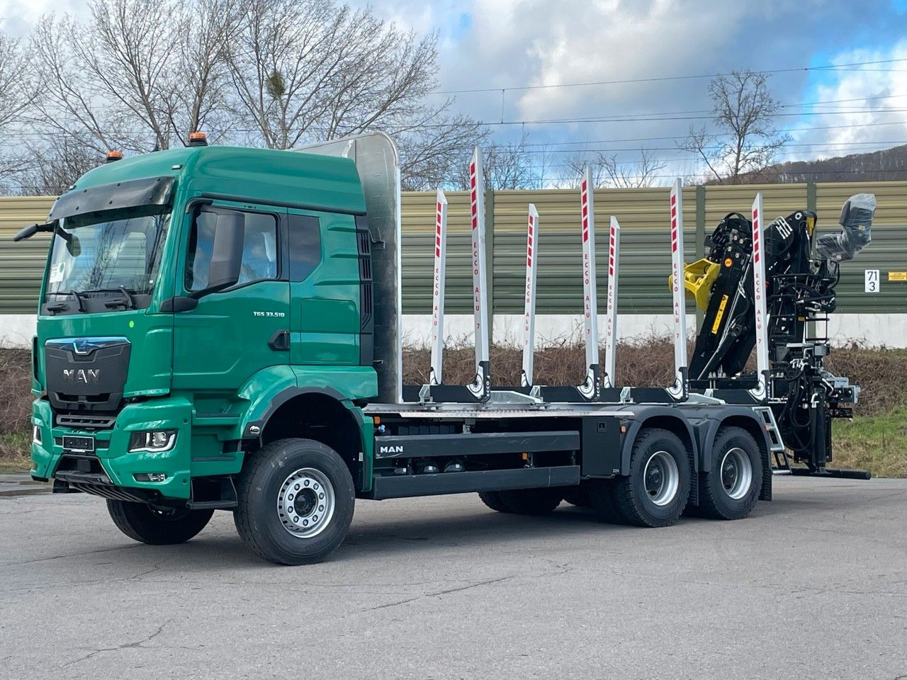 MAN TGS 33.510 6X4 BL Euro6e LogLift 165Z - Timber truck, Crane truck: picture 3 MAN TGS 33.510 6X4 BL Euro6e LogLift 165Z - Timber truck, Crane truck: picture 3