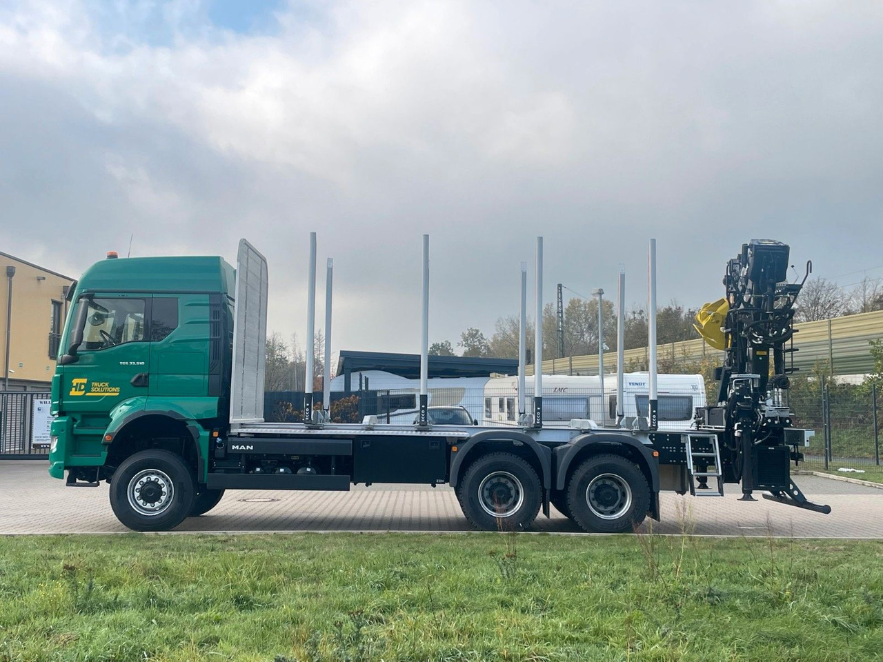 MAN TGS 33.520 6X6 Euro6e Loglift 165 Z Retarder - Timber truck, Crane truck: picture 3 MAN TGS 33.520 6X6 Euro6e Loglift 165 Z Retarder - Timber truck, Crane truck: picture 3