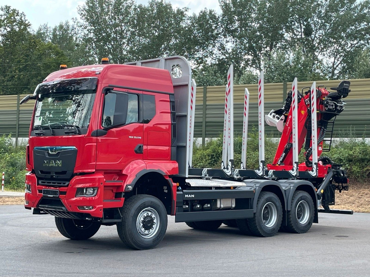 MAN TGS 33.520 6X6 Euro6e Radstand 3900mm EPSILON - Timber truck, Crane truck: picture 2 MAN TGS 33.520 6X6 Euro6e Radstand 3900mm EPSILON - Timber truck, Crane truck: picture 2