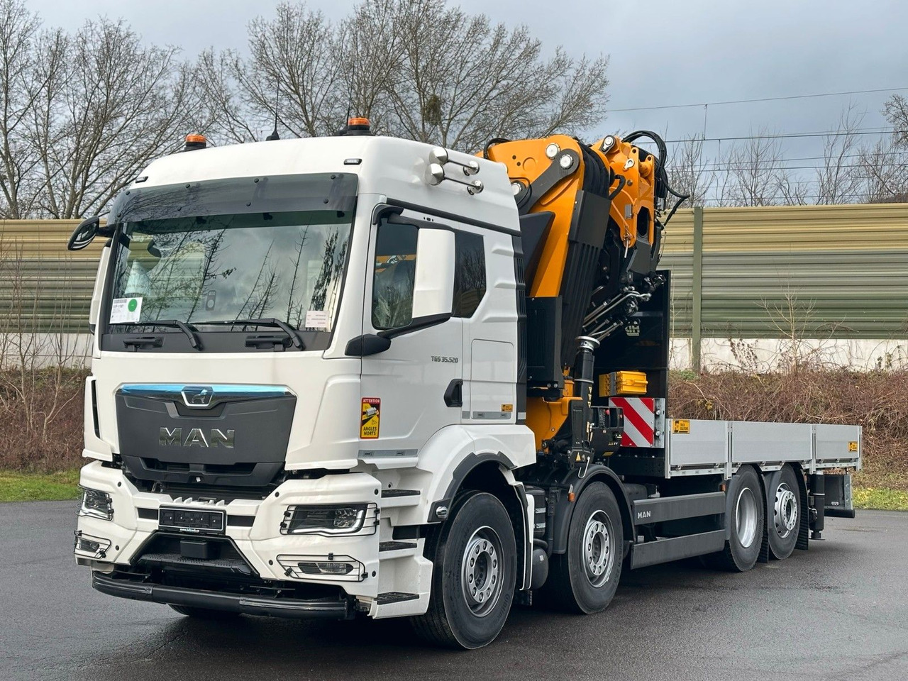 MAN TGS 35.520 8X2 Hiab EFFER 955-8s +Jib 6s - Crane truck: picture 2 MAN TGS 35.520 8X2 Hiab EFFER 955-8s +Jib 6s - Crane truck: picture 2