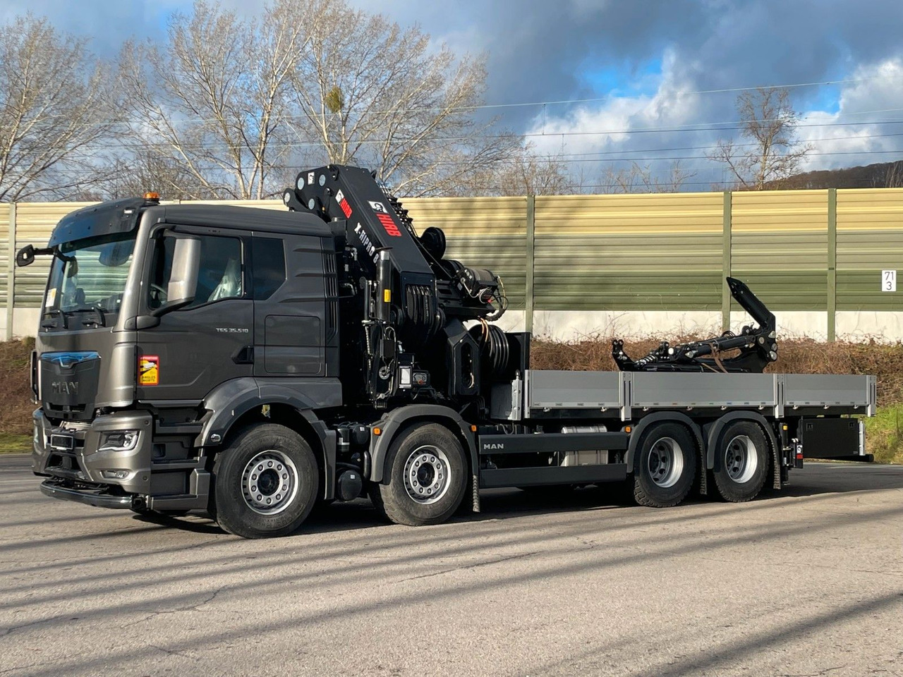 MAN TGS 35.520 8x4 BL HIAB X-HIPRO 658 EP-6 - Crane truck: picture 1 MAN TGS 35.520 8x4 BL HIAB X-HIPRO 658 EP-6 - Crane truck: picture 1