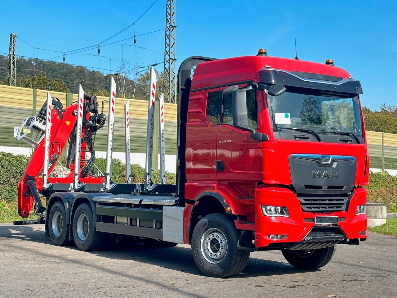 MAN TGX 33.510 6X4 BL Euro6e EPSILON 150 Z - Timber truck, Crane truck: picture 1 MAN TGX 33.510 6X4 BL Euro6e EPSILON 150 Z - Timber truck, Crane truck: picture 1