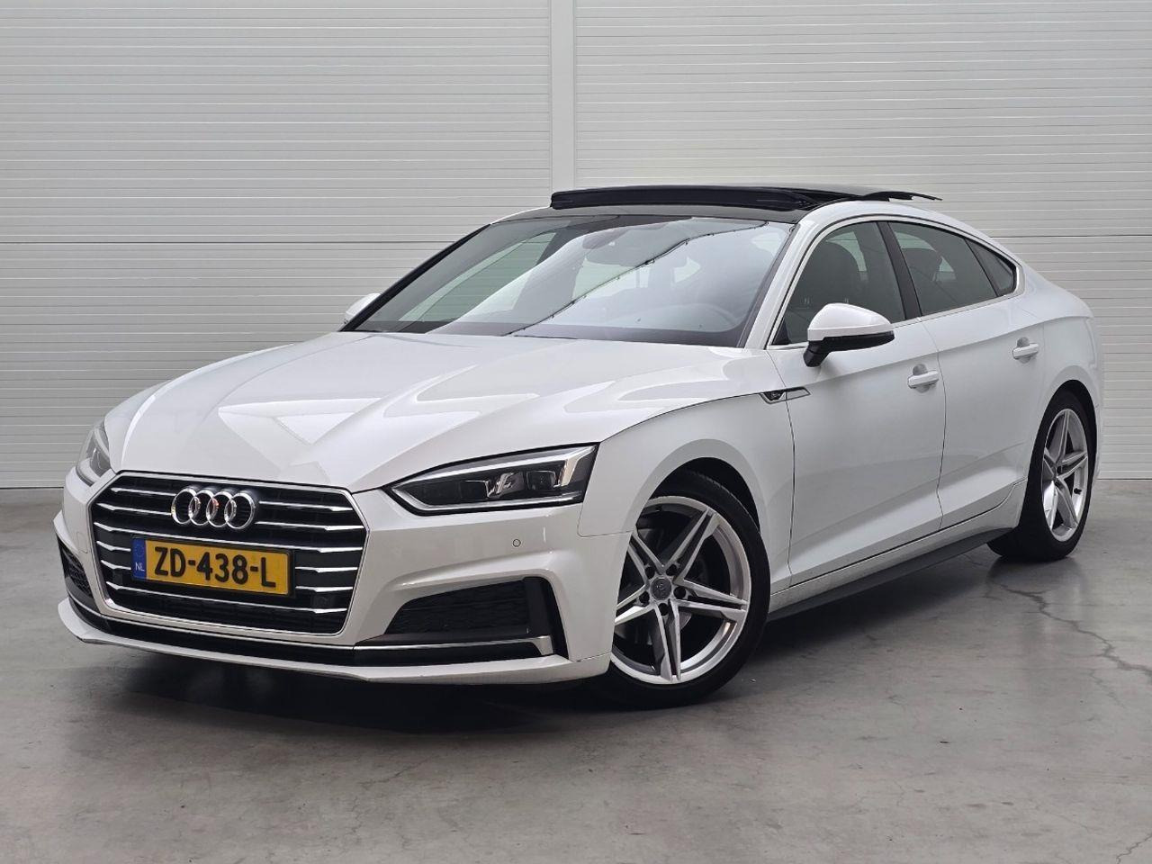 Audi A5 Sportback 35 TFSI Sport S - line edition Automaat | 2019 | 168.453 km | ZD438L | NAP: Logisch - Hatchback: picture 1 Audi A5 Sportback 35 TFSI Sport S - line edition Automaat | 2019 | 168.453 km | ZD438L | NAP: Logisch - Hatchback: picture 1