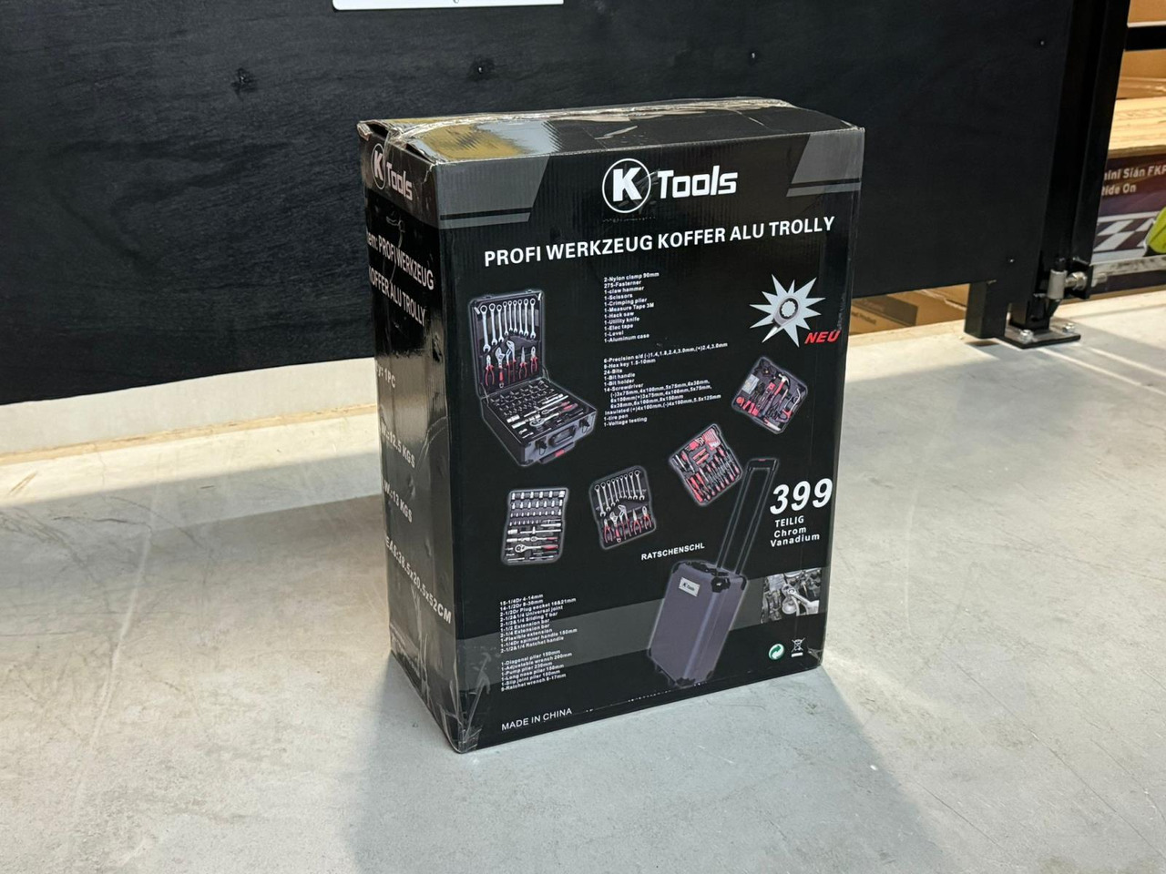 KTools gereedschapskoffer 399PCS - Workshop equipment: picture 1 KTools gereedschapskoffer 399PCS - Workshop equipment: picture 1