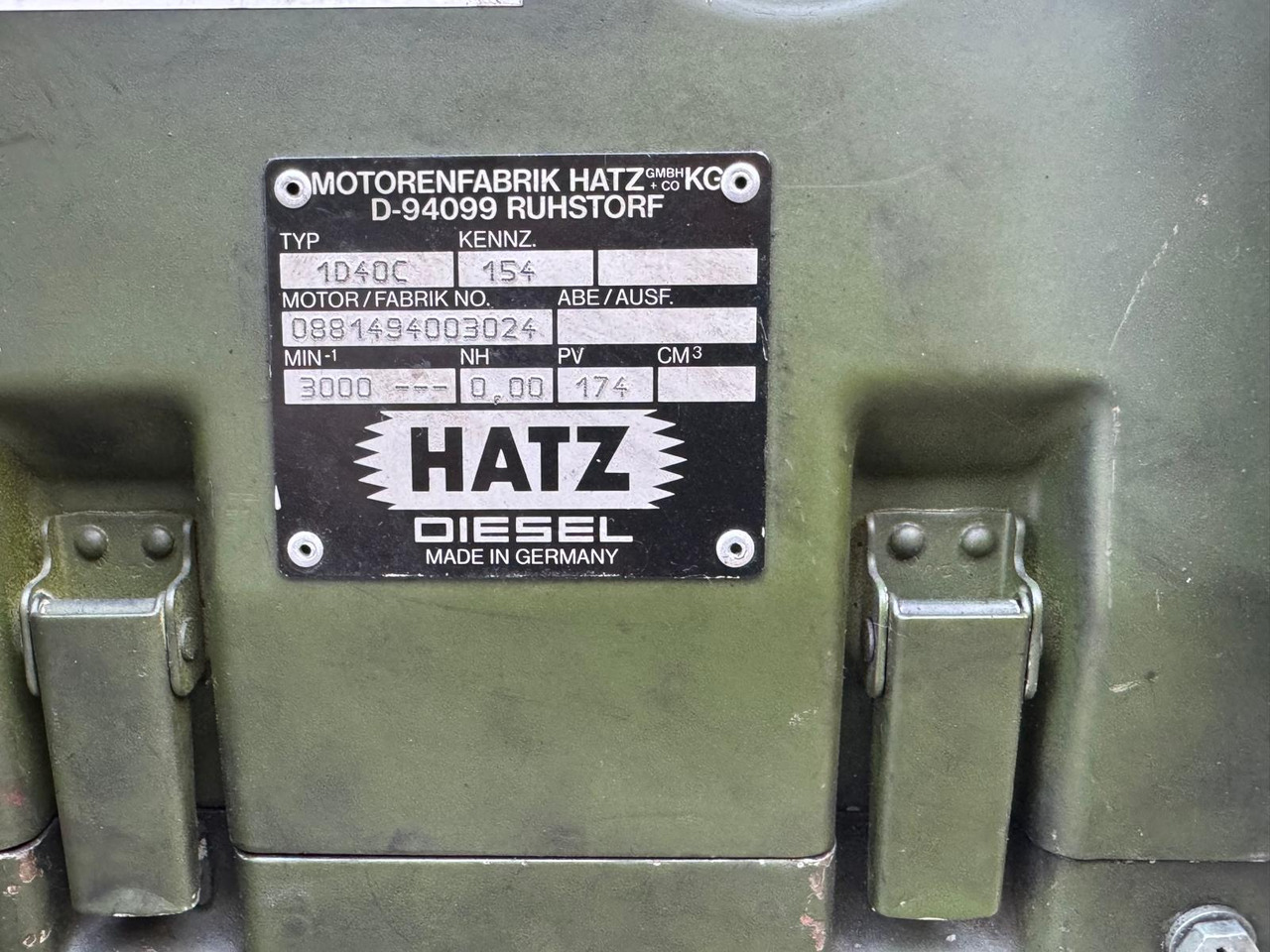 Kirsch Generator met Hatz 1040C Diesel - Generator set: picture 5 Kirsch Generator met Hatz 1040C Diesel - Generator set: picture 5