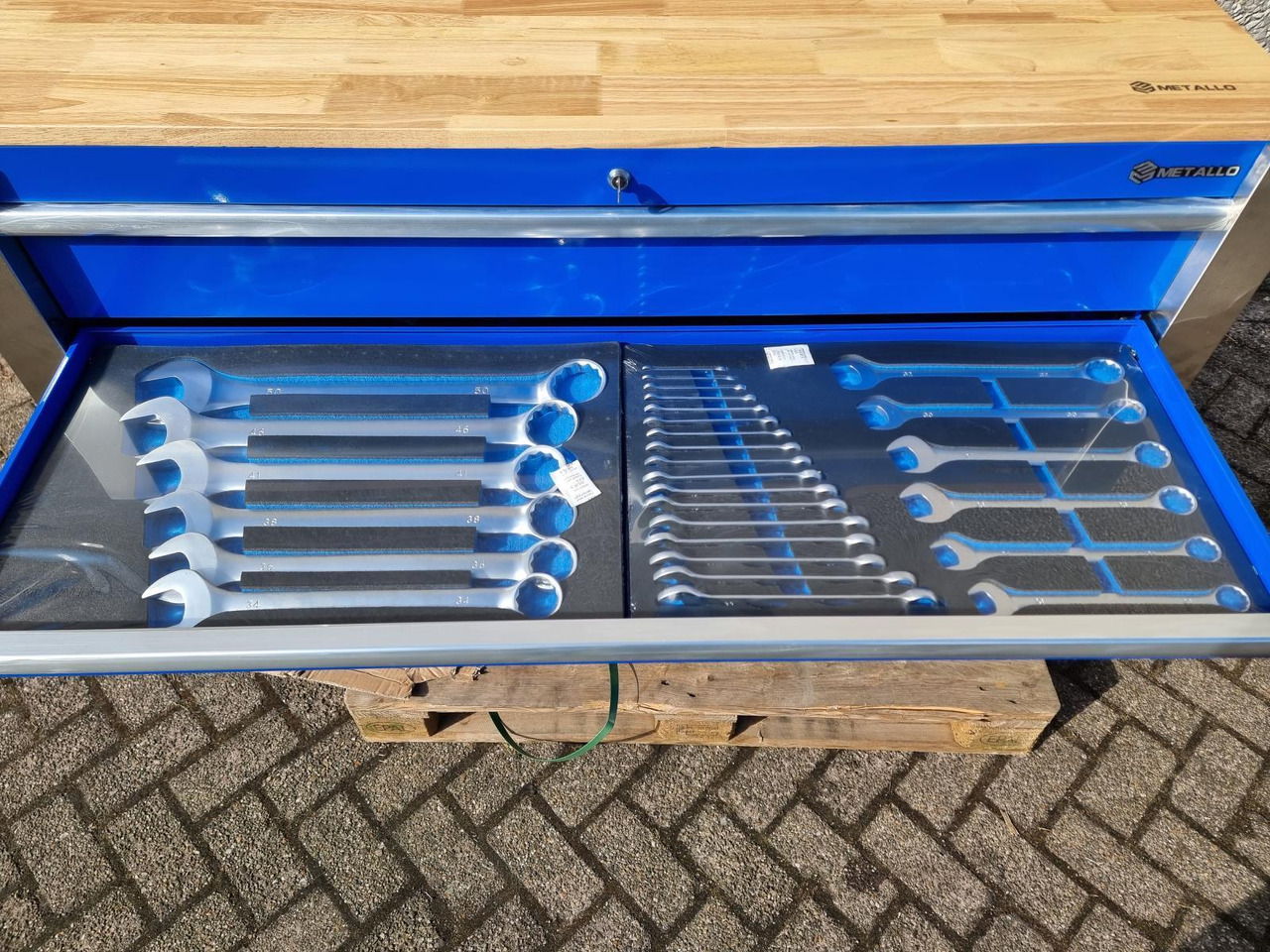 Metallo Mega Jumbo Gereedschapskist 11 lades waarvan 9 gevuld met gereedschap Nieuw - Workshop equipment: picture 4 Metallo Mega Jumbo Gereedschapskist 11 lades waarvan 9 gevuld met gereedschap Nieuw - Workshop equipment: picture 4