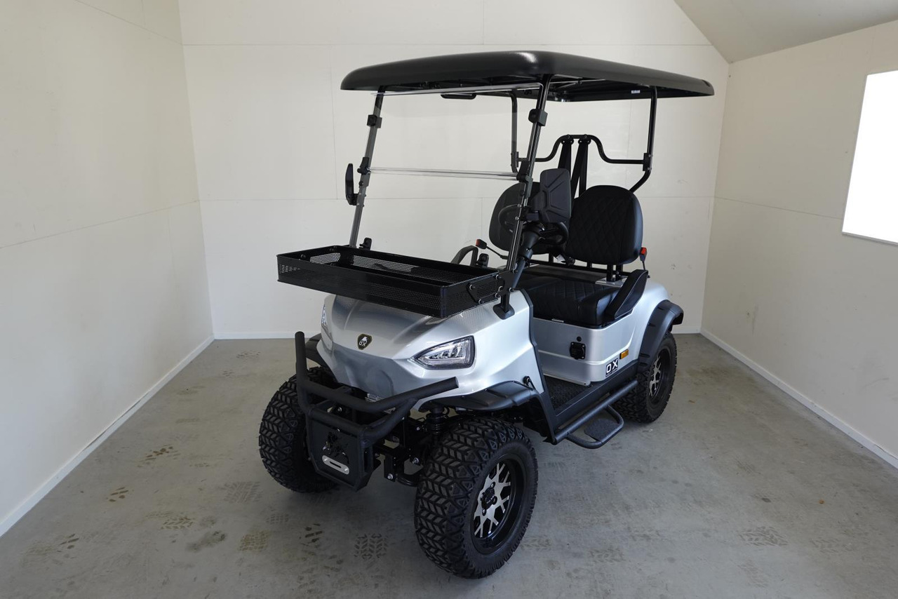 OX KG2 2-pers Golfkar Zilver Nieuw - Golf cart: picture 1 OX KG2 2-pers Golfkar Zilver Nieuw - Golf cart: picture 1