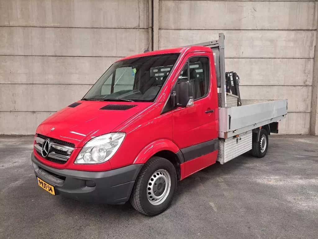 Mercedes-Benz Sprinter 313 CDI 2.2 AUT Open laadbak met Hiab 008T kraan 9-VJT-34 - Other machinery: picture 1 Mercedes-Benz Sprinter 313 CDI 2.2 AUT Open laadbak met Hiab 008T kraan 9-VJT-34 - Other machinery: picture 1