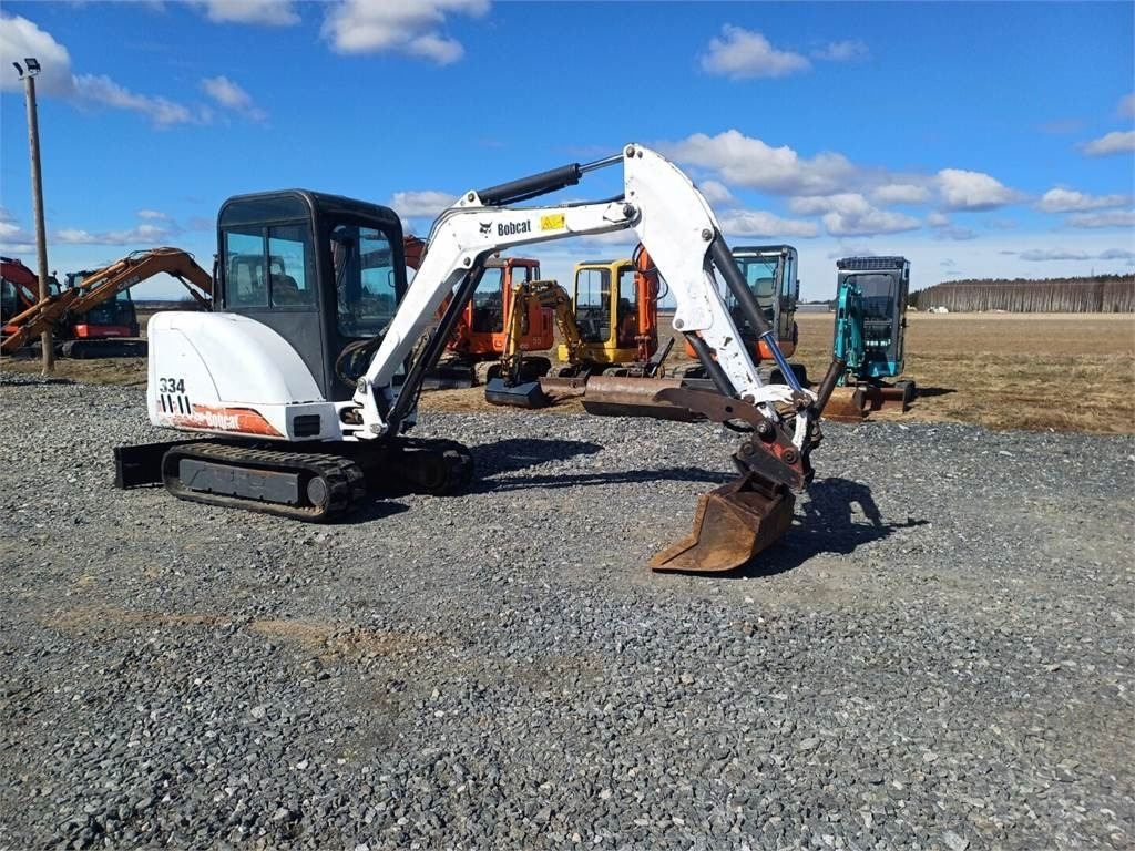 Bobcat 334 kallistajalla - Mini excavator: picture 4 Bobcat 334 kallistajalla - Mini excavator: picture 4