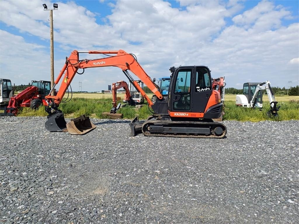Kubota KX080 Kallistajalla huutokaupassa - Mini excavator: picture 2 Kubota KX080 Kallistajalla huutokaupassa - Mini excavator: picture 2