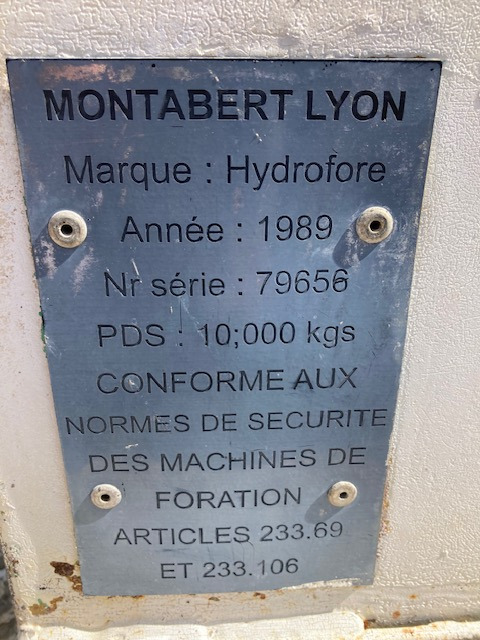 Foreuse Montabert - Drilling rig: picture 3 Foreuse Montabert - Drilling rig: picture 3