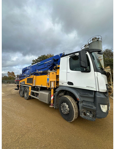 Mercedes-Benz Actros - Stationary concrete pump: picture 2 Mercedes-Benz Actros - Stationary concrete pump: picture 2