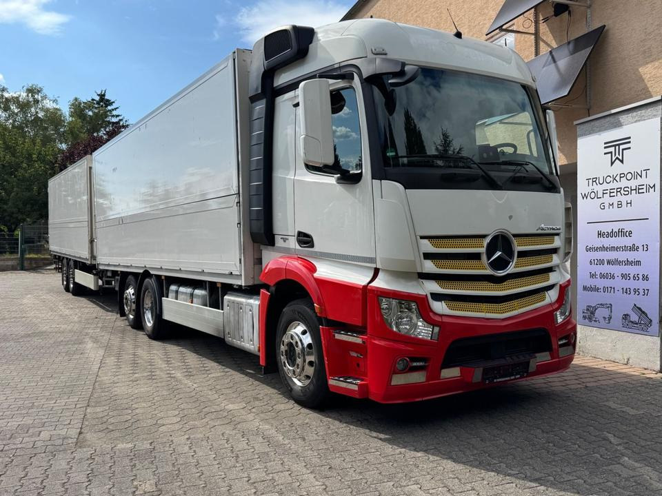 Mercedes-Benz Actros 2545/2xLBW/Klima/Kamera/kpl.Zug - Box truck: picture 1 Mercedes-Benz Actros 2545/2xLBW/Klima/Kamera/kpl.Zug - Box truck: picture 1