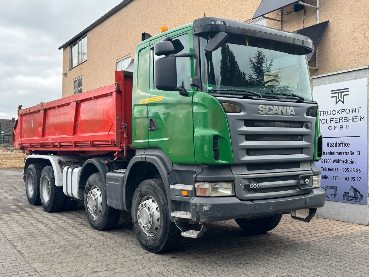 Scania R500/V8/BB/KLIMA/8x4/Dautel/Top-Zustand! - Tipper: picture 1 Scania R500/V8/BB/KLIMA/8x4/Dautel/Top-Zustand! - Tipper: picture 1