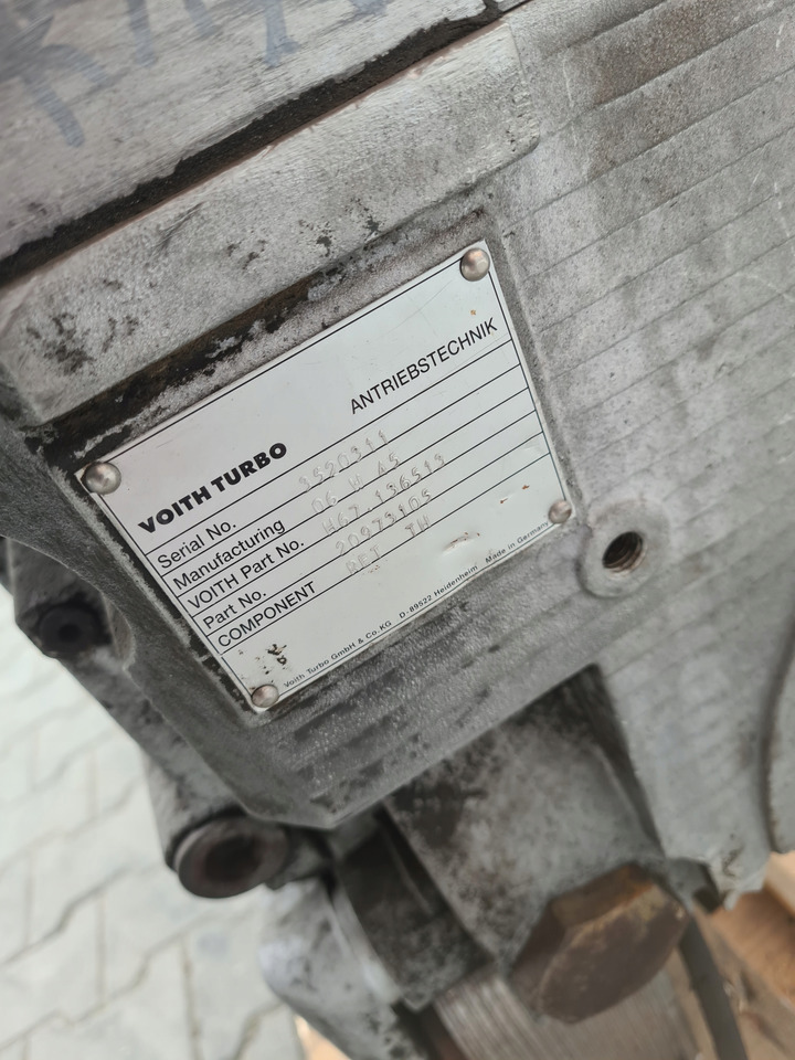 VT MANUALNA Z RETARDEREM TO2814B - Gearbox: picture 3 VT MANUALNA Z RETARDEREM TO2814B - Gearbox: picture 3