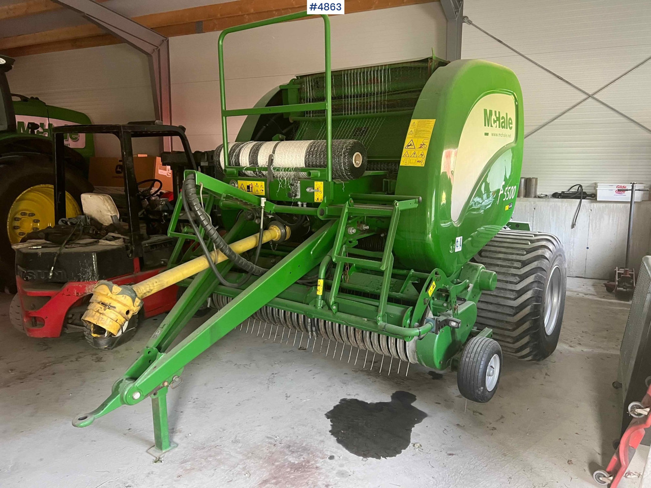 016 Mchale f5500 round baler - Round baler: picture 1 016 Mchale f5500 round baler - Round baler: picture 1